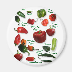 Chili-Vielzahl Magnet
