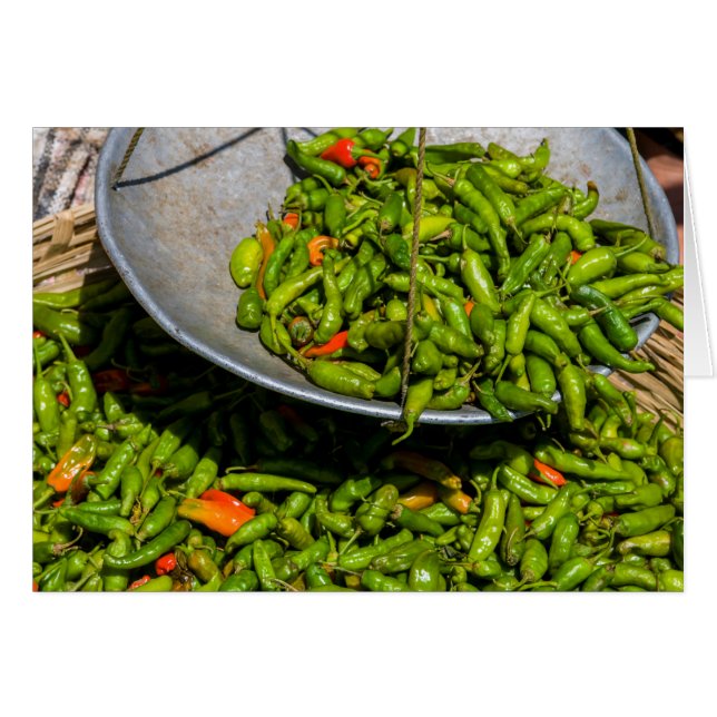 Chili zum Verkauf (Vorderseite (Horizontal))