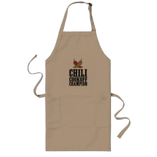 Chilicookoff-Meister! Lange Schürze