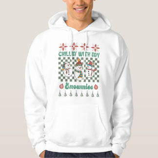 Chilin mit meinen Schneemassen - Winterwunderland Hoodie