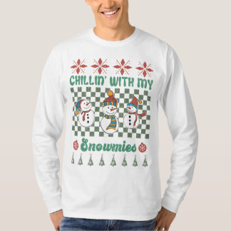 Chilin mit meinen Schneemassen - Winterwunderland T-Shirt
