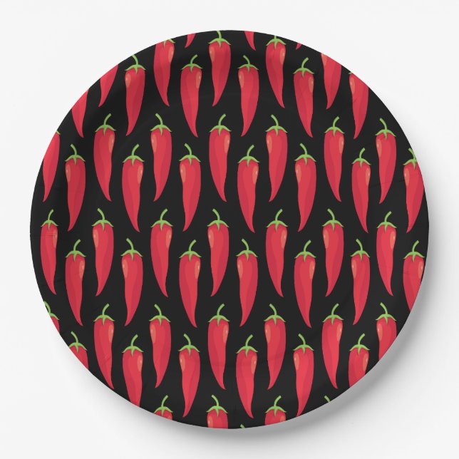 Chilipeño Pappteller (Vorderseite)