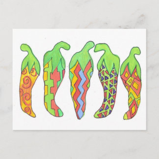 Chilis Inkognito Postkarte