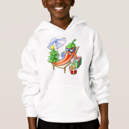 Chilis Weihnachten am Strand Hoodie