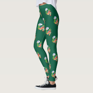 Chilis Weihnachten am Strand Leggings