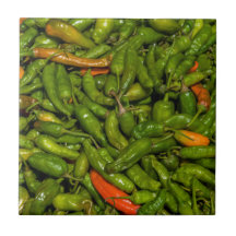 Chilis zum Verkauf auf dem Markt