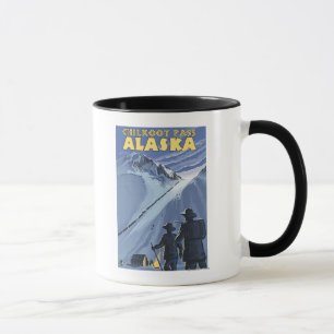 Chilkoot Durchlauf, Alaska-Goldschürfer Tasse