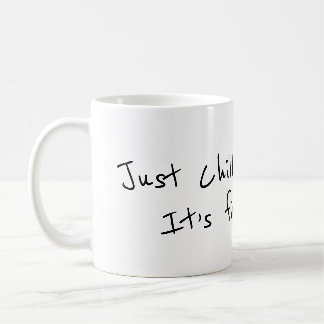 Chillなshiba Kaffeetasse (Links)