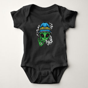 Chill Alien Baby Strampler