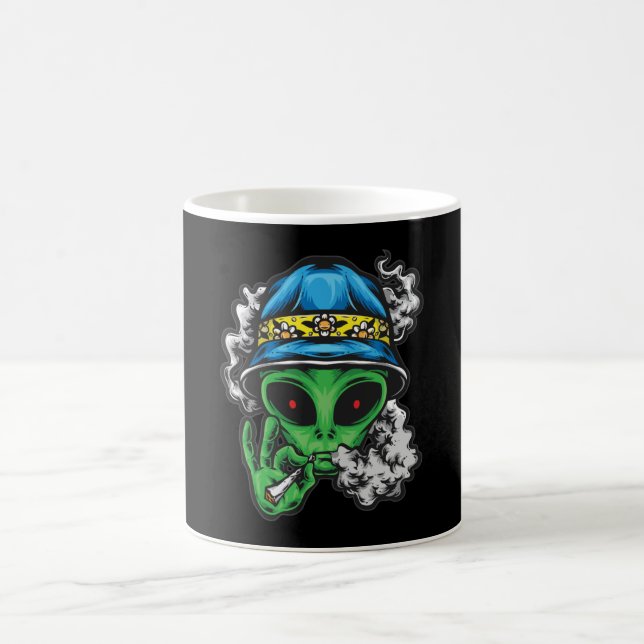 Chill Alien Kaffeetasse (Mittel)