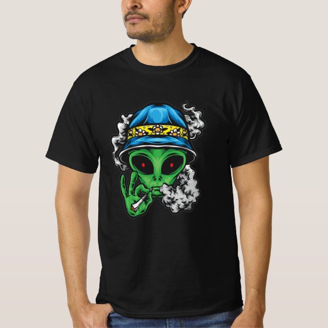 Chill Alien T-Shirt (Vorderseite)