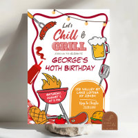Chill and Grill Adult Birthday Beer GRILLEN