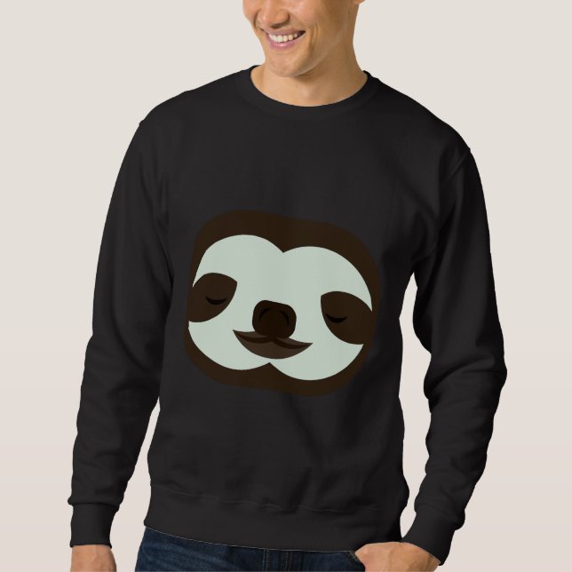 Chill and Lass's take it Sloth Sweatshirt (Vorderseite)