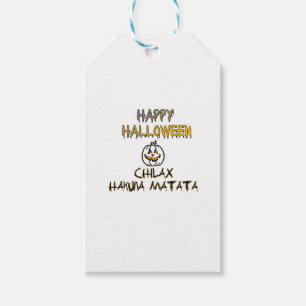 Chill and Relax Happy Halloween Collection Geschenkanhänger