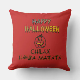 Chill and Relax Happy Halloween Collection Kissen