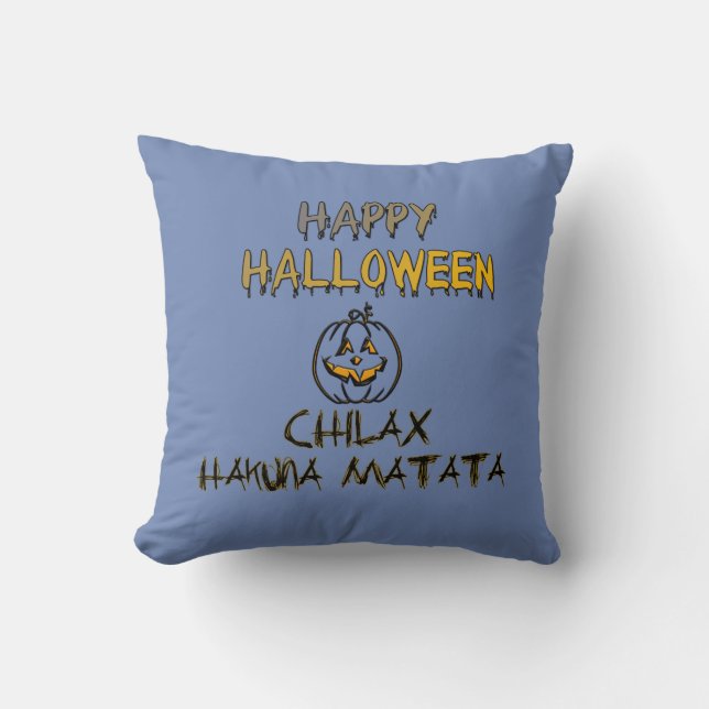 Chill and Relax Happy Halloween Collection Kissen (Vorderseite)