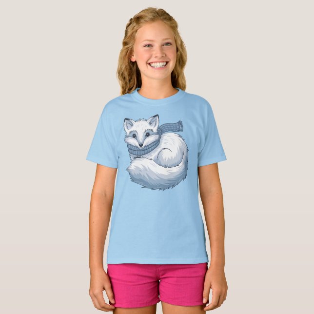 Chill Arctic Fox T-Shirt (Vorne ganz)