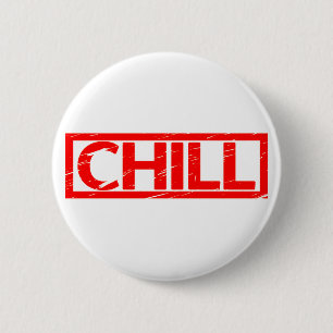 Chill Briefmarke Button