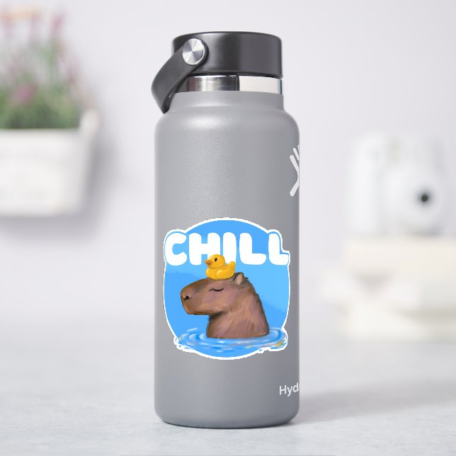 CHILL Capybara Aufkleber (HydroFlask)