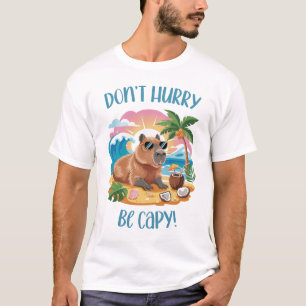 Chill Capybara Beach Vibes - Beeil dich nicht, Cap T-Shirt