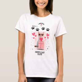 Chill Cat T-Shirt | Coole Kitty Grafik T-Shirt