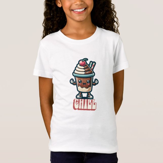 Chill Chocolate Milkshake Pub T-Shirt (Vorderseite)