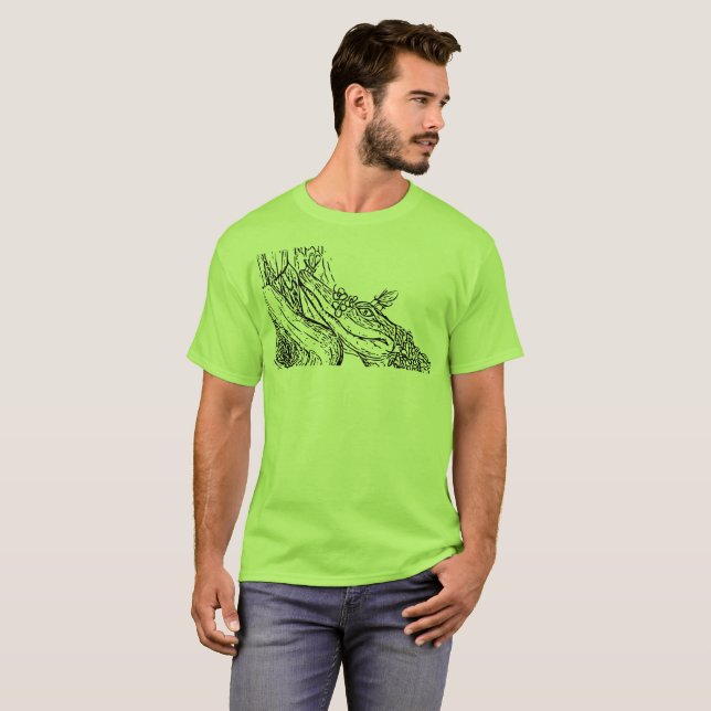 Chill Crocodile T-Shirt (Vorne ganz)