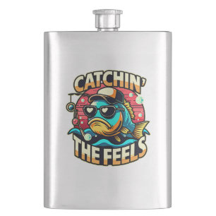 Chill Fish Vibes Flachmann