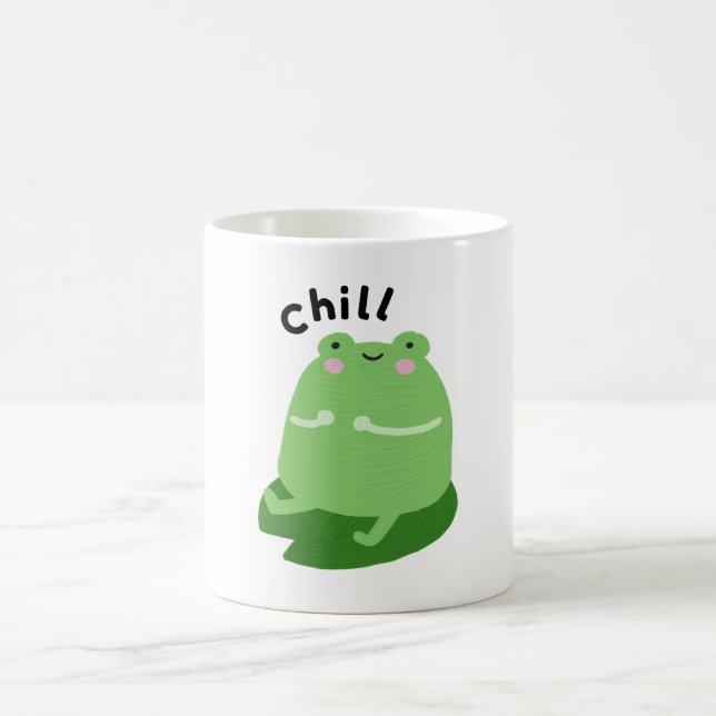 Chill Frog Tasse (Mittel)