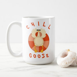 Chill Gänse Funny Beac Sommerurlaub Schwimmbad Kaffeetasse