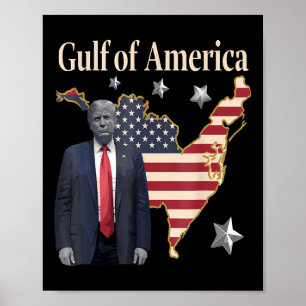 Chill Gruß aus dem Golf von Amerika Patrio Poster
