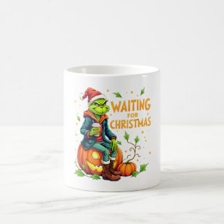Chill Holiday Vibes Halloween Treffen Weihnachten Kaffeetasse