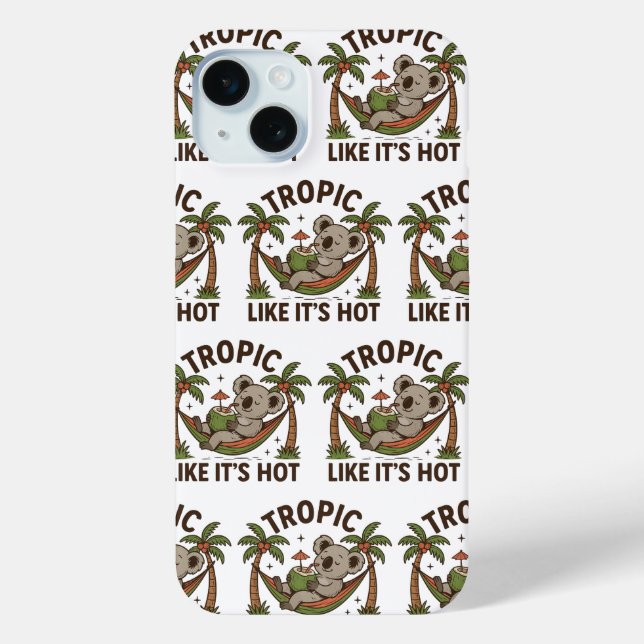  Chill Koala Vibes Case-Mate iPhone Hülle (Rückseite)