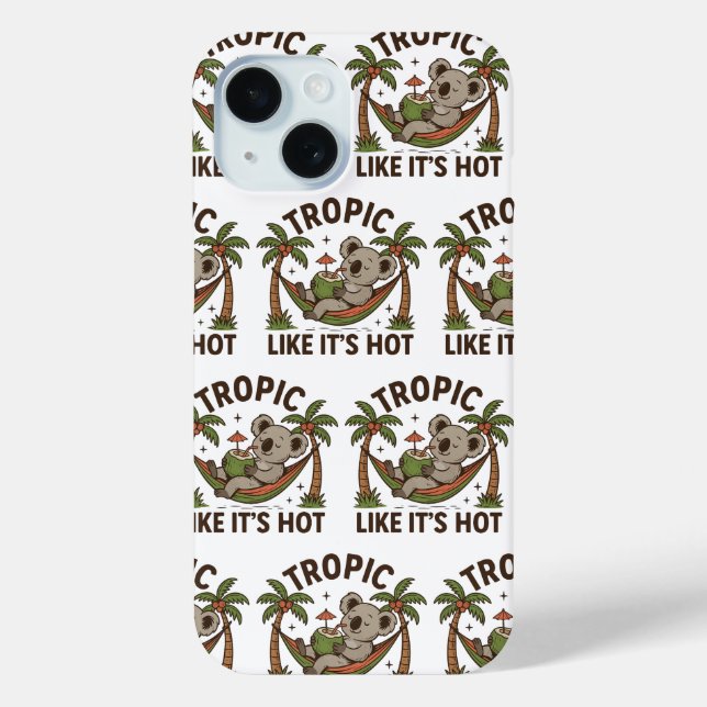 Chill Koala Vibes Case-Mate iPhone Hülle (Rückseite)