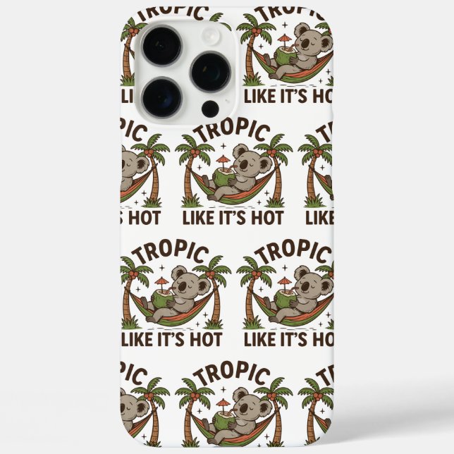 Chill Koala Vibes Case-Mate iPhone Hülle (Rückseite)