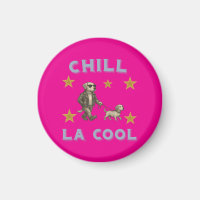 Chill La Cool – Hund mit Brille führt Freund spazi