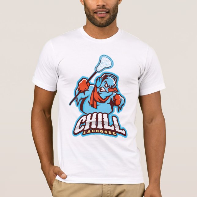 Chill Lacrosse Original Logo Mens Tshirt (Vorderseite)