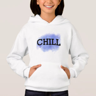 Chill Lila Watercolor Hoodie