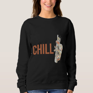 Chill Little Sloth Sketch Sweatshirt