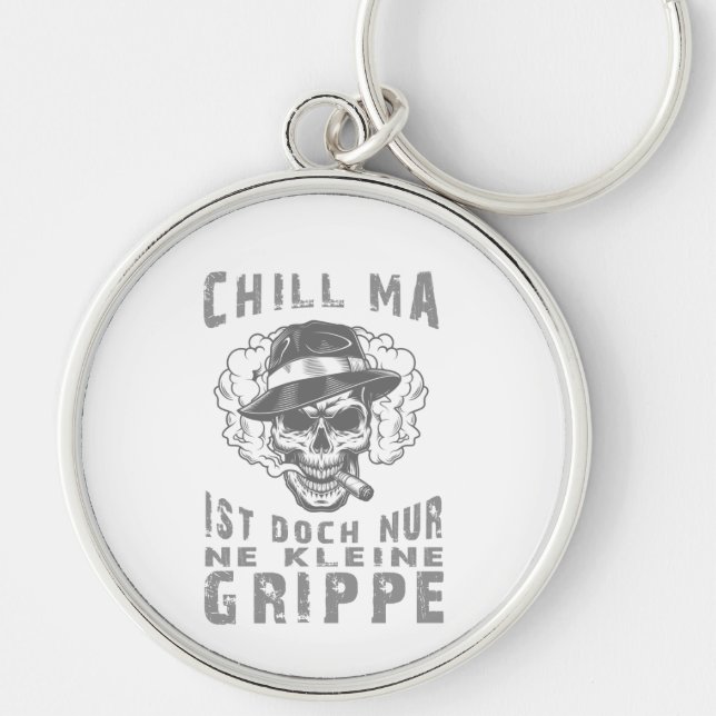 Chill ma Corona Schlüsselanhänger (Vorne)