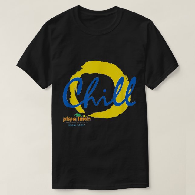 Chill ... Meine Zuhause weg von Zuhause ... Aruba T-Shirt (Design vorne)