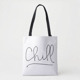 Chill Minimalistische Typografie