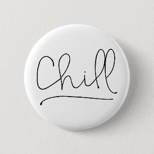 Chill Minimalistische Typografie Button