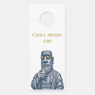 Chill-Modus: EIN Vintage-Türhänger Türanhänger