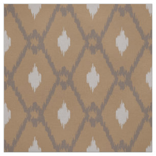Chill-neutrales Taupe-Braunen-Diamantmuster Stoff