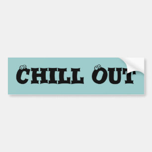 Chill Out Autoaufkleber