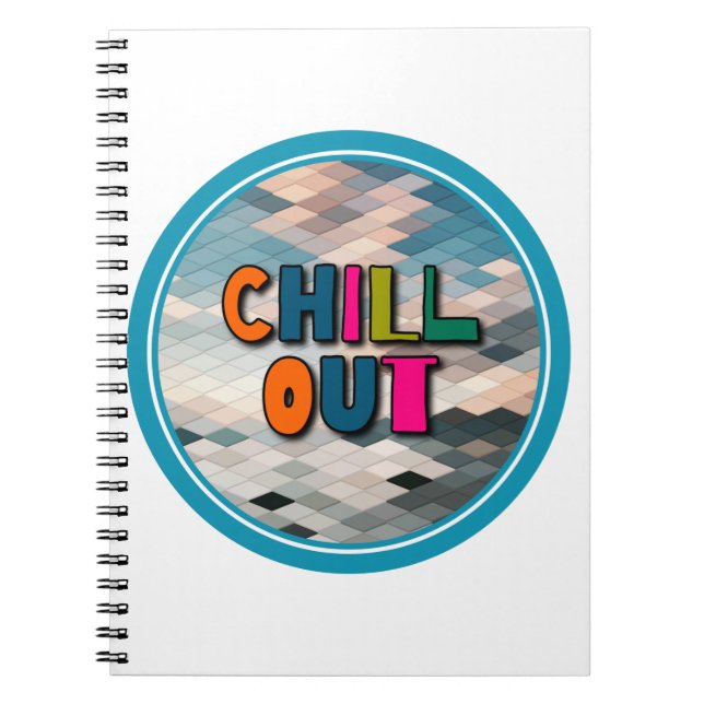 Chill out notizblock (Vorderseite)