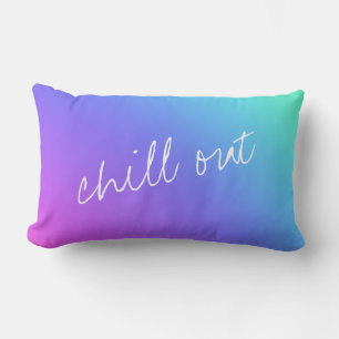 Chill Out Rainbow Throw Kissen