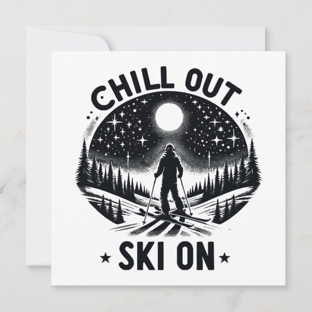 Chill out Ski on (Vorderseite)