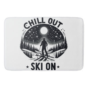 Chill out Ski on Badematte